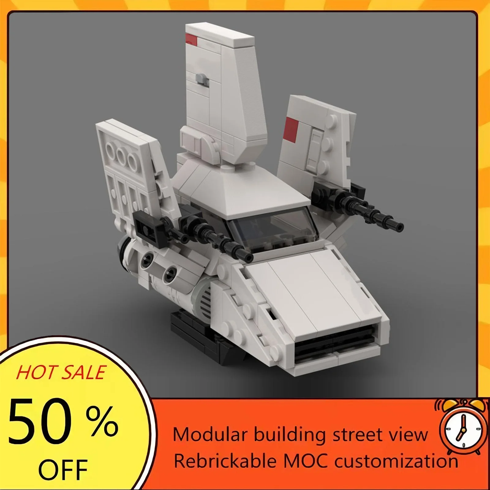 

Набор для сборки космического корабля из 224 деталей: популярная модель из фильма «Звездные войны», модульные строительные блоки, технологичный подарок, игрушка для детей на праздник