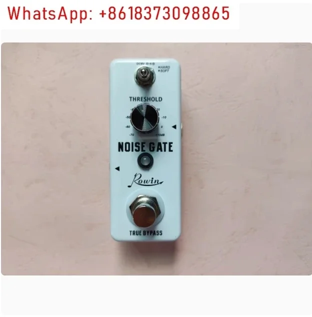 Rowin Noise Gate Guitar Pedal Guitar 2 Modes Effect Pedals Noise Suppression Effects For Electric Guitar Hard Soft