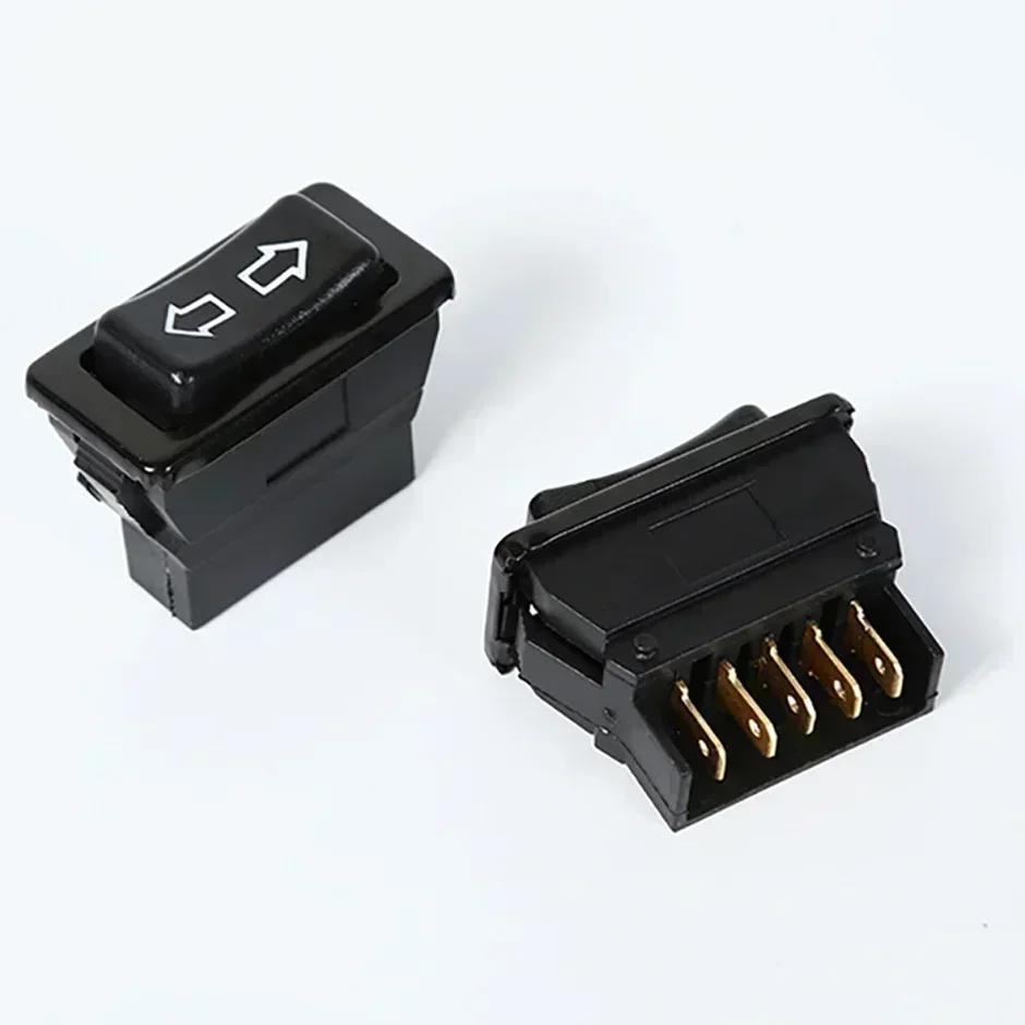 Universeller Auto-Fensterheber-Schalter, elektrisch, 5-polig, DC 12V 20A, Regler-Schalterkabelbaum, Zubehör, Taster, DIY – Detail 8