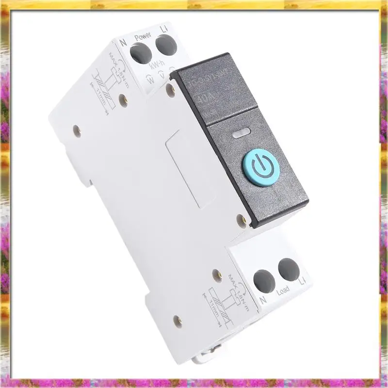 

Обязательный к покупке: Умный счетчик электроэнергии Tuya 40А, однофазный, на DIN-рейку, с Wi-Fi, таймером и монитором потребления энергии (кВтч/ваттметр)