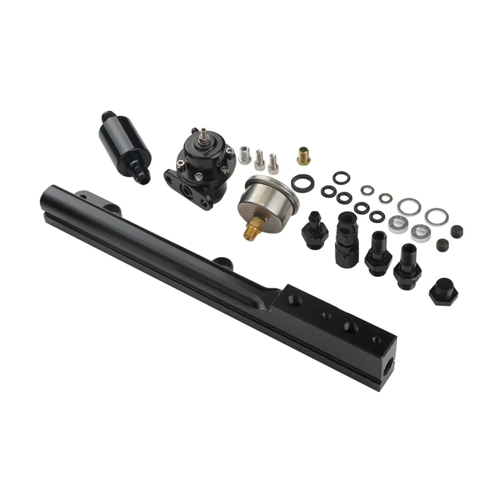 

Car Fuel Rail Kit Spare Parts Repair Assembly Fuel Car Accessory Aluminum Alloy for H0nda Del Sol SI Civic Integra D Series