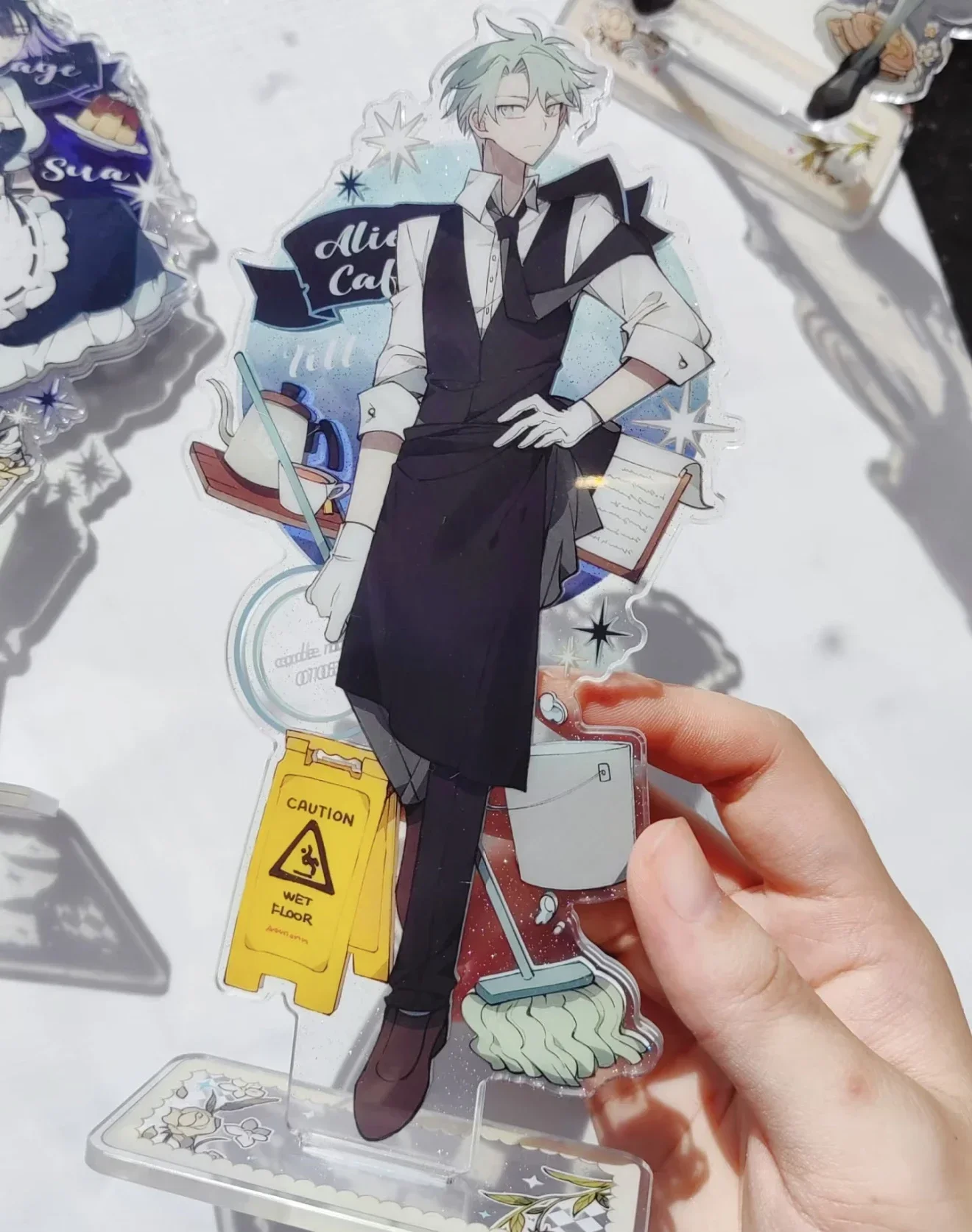 Anime Figure Alien Stage ivan till alienstage Cosplay Acrylic Stand Model Plate Desk Decor Standing Sign Collection Fans Gift