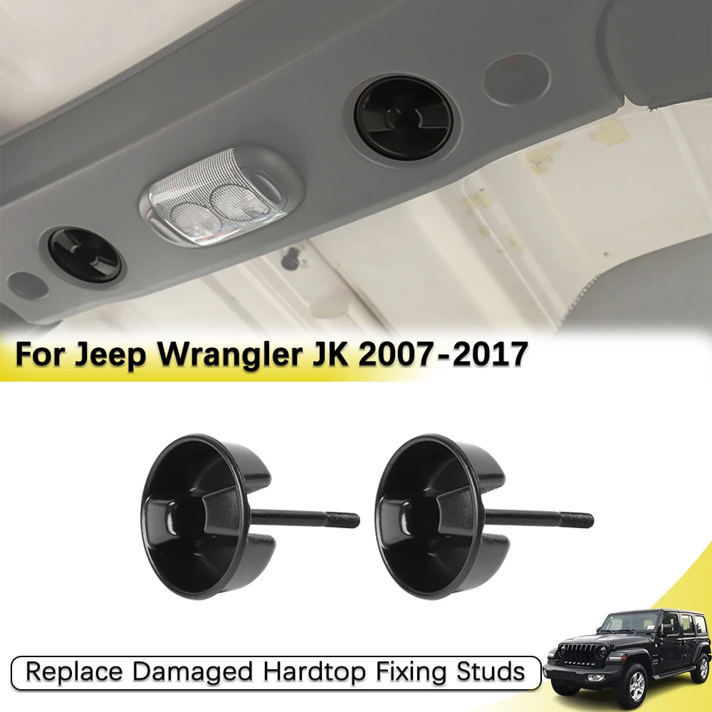 Hardtop Roof Top Freedom Mounting Knob Screw Replacement Parts for Jeep Wrangler JK 2007-2017 Accessories 1CJ57DX9AC 1CJ57DX9AD