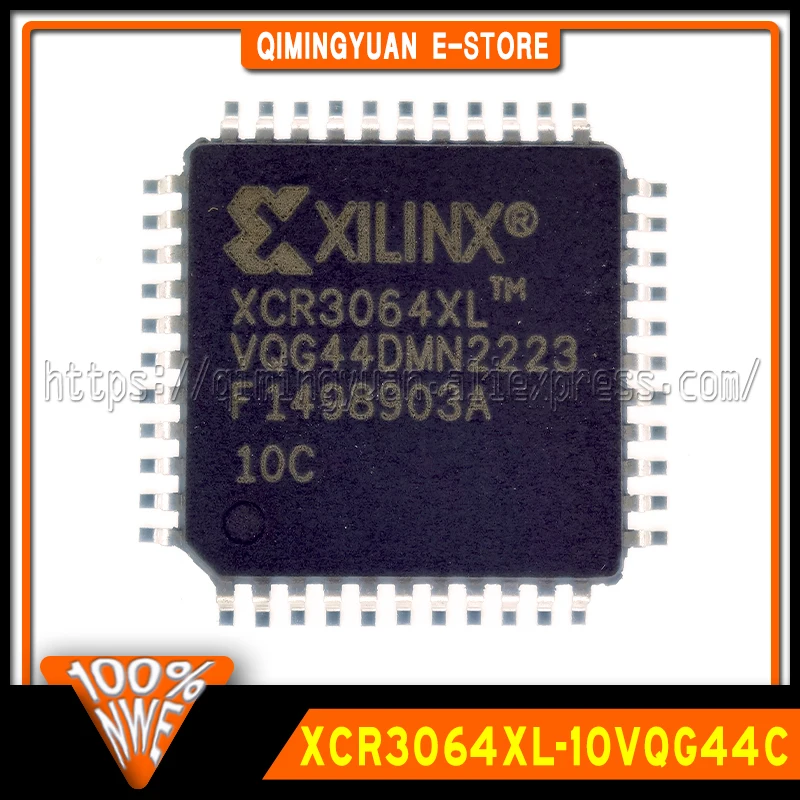 1~20PCS/LOT XCR3064XL-10VQG44C TQFP44 100% New Spot stock