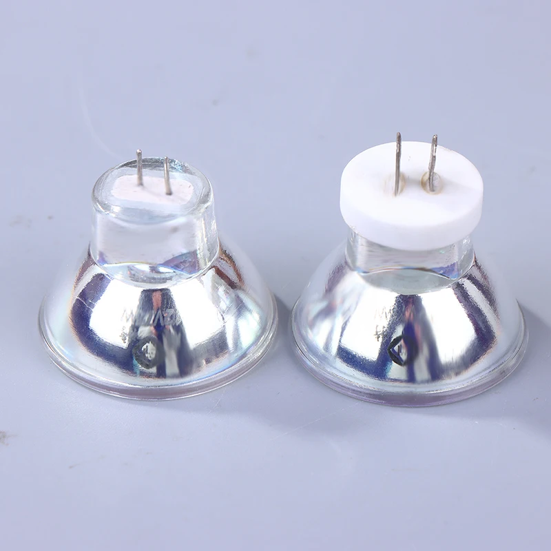 

-12V 75W Dental Chair Halogen Bulb G5.3-4.8 Base Socket Cup Curing Lamp Teeth Whitening Spotlight Oral Care For Dentist Clinic-