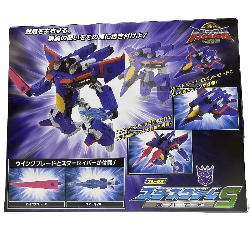 In Stock Transformers classic movie Toys TAKARA TOMY 40th TL-EX Starscream action figure model Collect Hobbies toys Holiday Gift