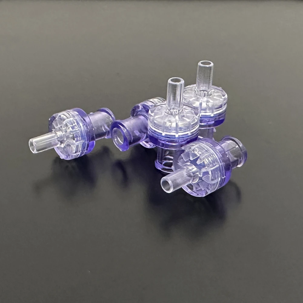 

10PCS Medical One-Way Check Valve Non-Sterile Single Use Check Valve for Medical Equipment