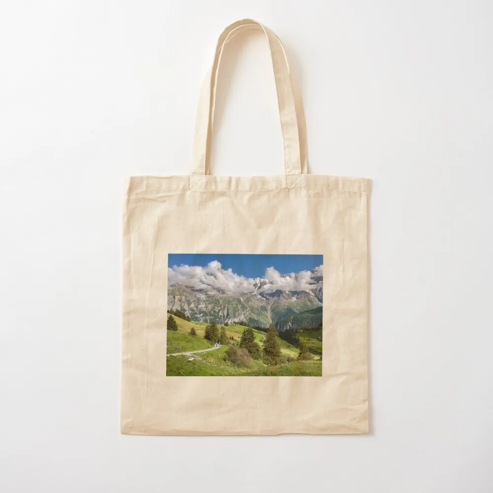 Interlaken Mountains 5 - Switzerland Tote Bag shopper bag woman woman shopping bag shopping