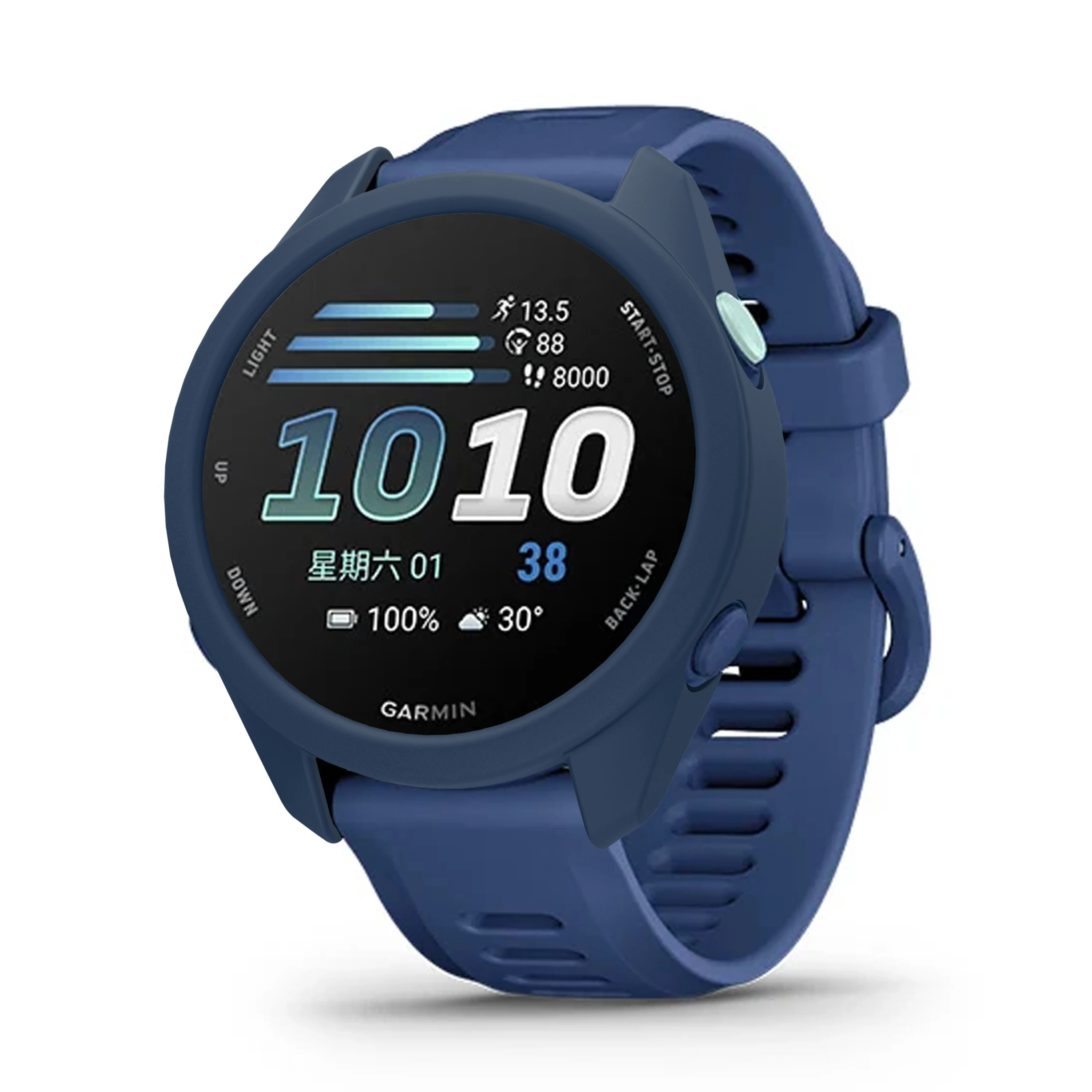 Silikon-Schutzhülle für Garmin Forerunner 70 170, Ersatzzubehör, Rahmenhüllen, Displayschutzhülle – Detail 13