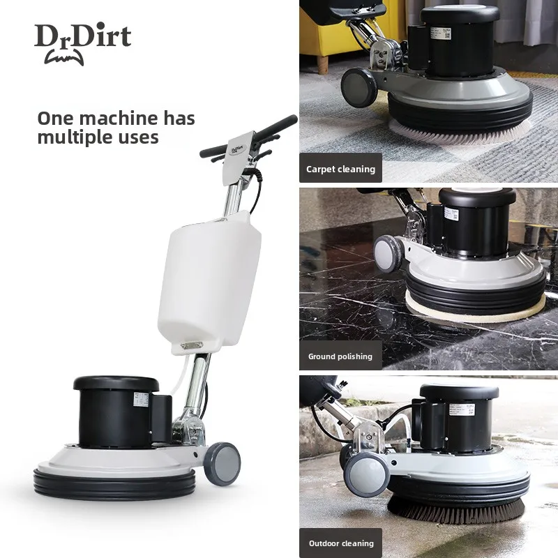 Lavapavimenti industriale certificata CE, lavapavimenti a disco singolo, per moquette di pavimenti in legno di pietra dura