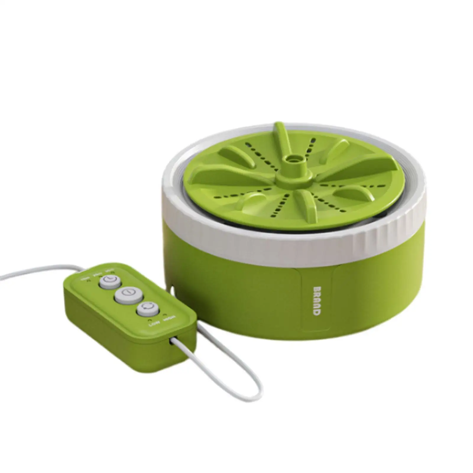 Mini lavatrice a turbina alimentata tramite USB robusta 12cm di diametro a basso rumore 250 grammi di peso multifunzionale per il lavaggio dei piatti