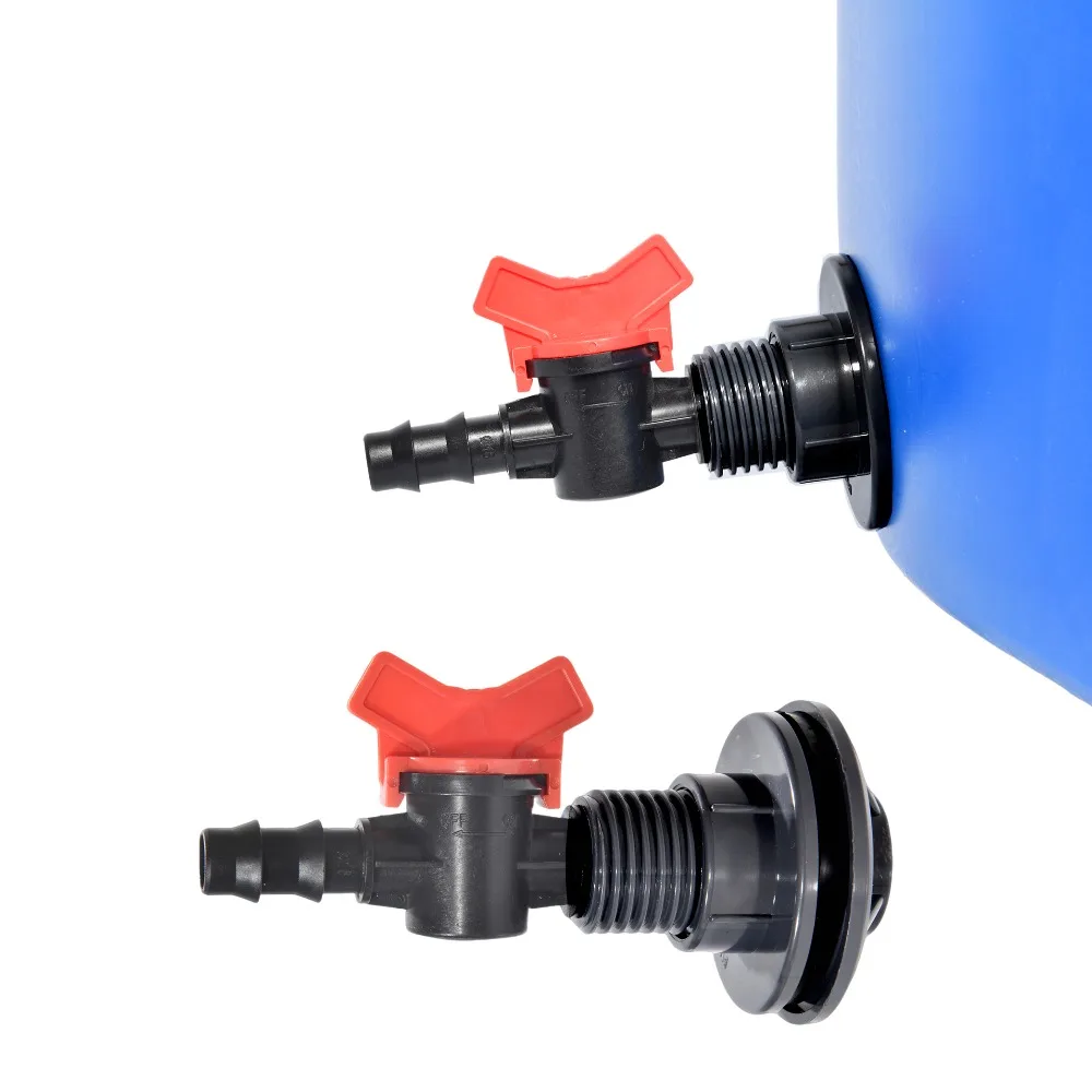 

Water Tank Overflow Connector Faucet Adapter 1/2" 3/4" 1" Garden Irrigation Pipe Fittings Rain Barrel Overflow Tap Connector