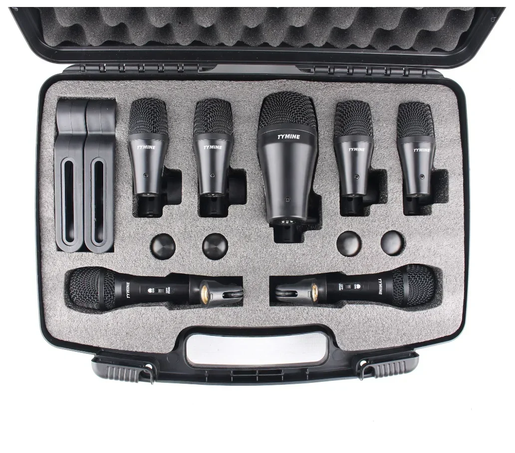 

Professional PGA-DMK7 drum microphone kit 7 pieces,musical instrument microphone