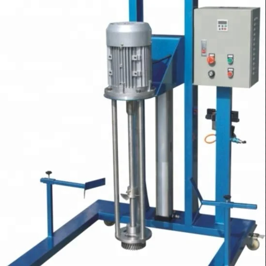 Pneumatic Lifting High Shearing Emulsifying Machine