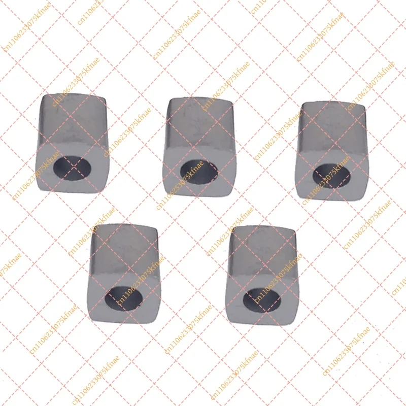5-Pack High-Strength Carbide Conductive Blocks (12x12x12mm, Ф6mm): Fast Wire Cutting EDM Parts