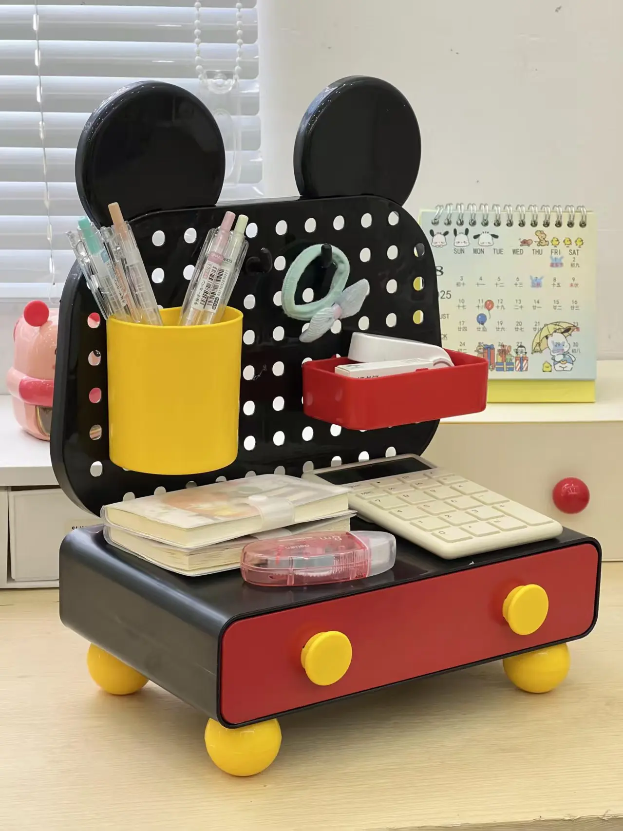 ديزني ميكي سطح المكتب درج نمط صندوق تخزين مدخل مفتاح تخزين غرفة الأطفال الديكور متعدد الطبقات فرز صندوق تخزين #4