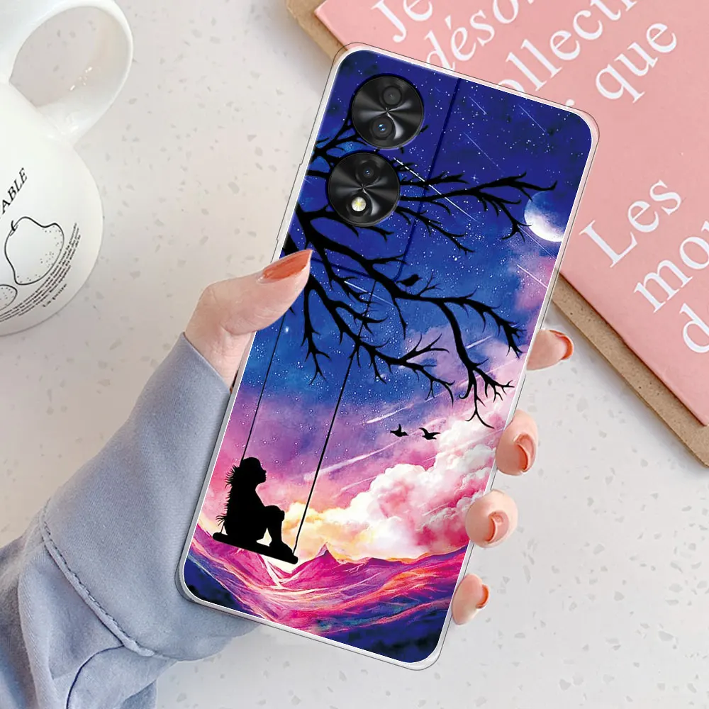 For TCL 505 Case T509K T5094 Clear Soft Silicone Phone Case For TCL 501 Clear Protect Cover Coque on TCL505 TCL501 Fashion Funda