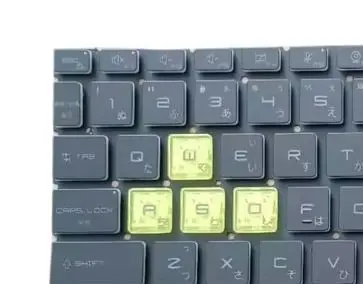 

Without Backlit JP Keyboard Limited Edition For MSI Crosshair 17 C12VE C12VF C12VG Japanese JP Black No Frame New