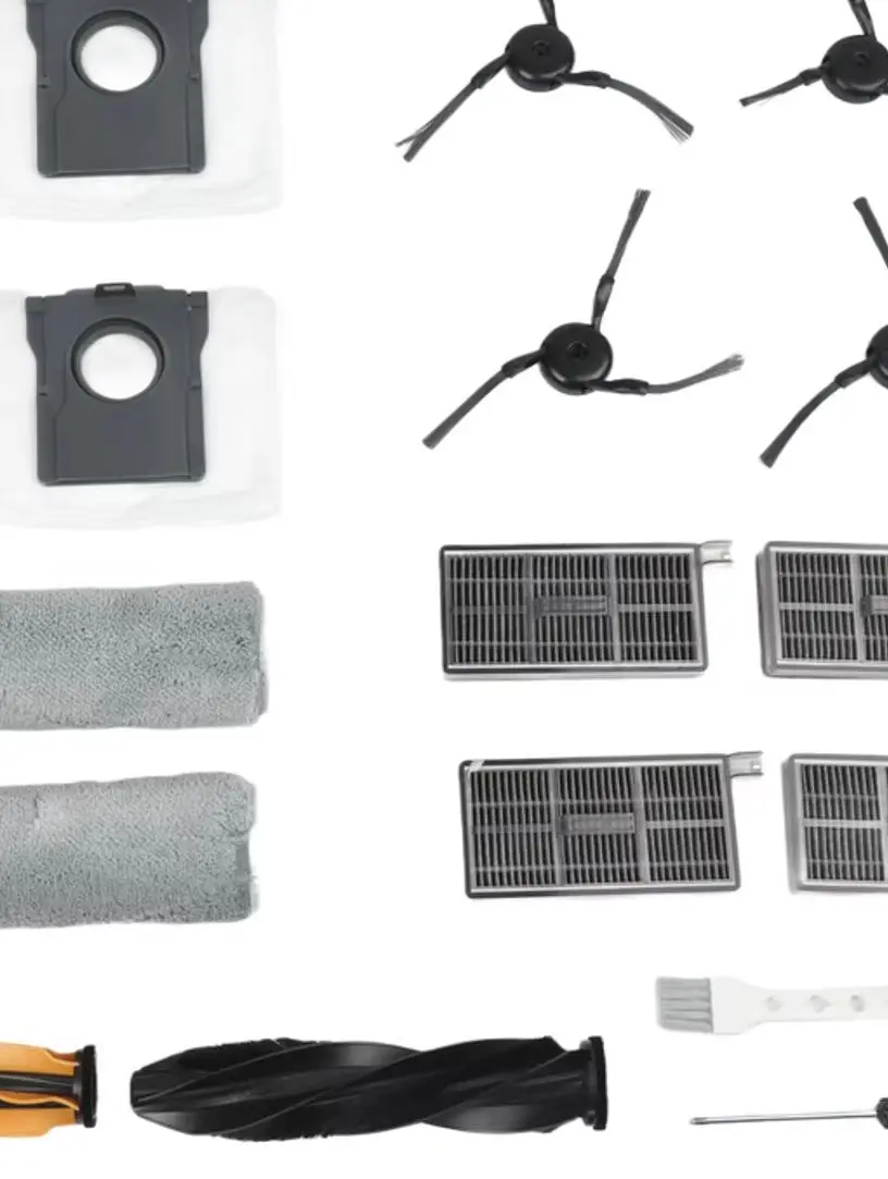 

Replacement Accessory Kit For Dreame Aqua10 Ultra Track Complete Pro With Main Brush Side Brushes Mop Cloths And Filters