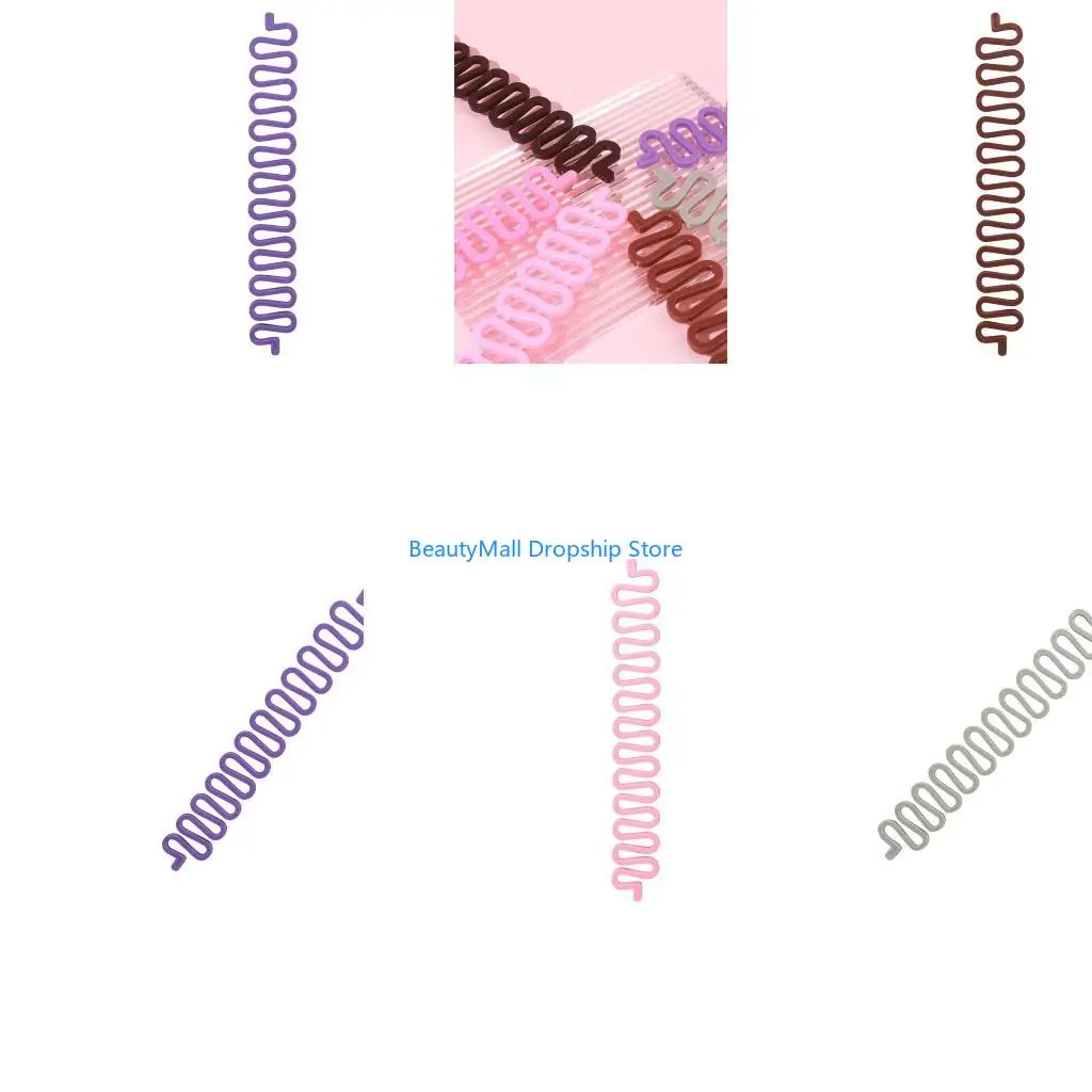 40JD Hair Braiding and Styling Tool DIY Weave Braider Roller Hairs Accessories Perfect for All Hair Types and Occasions