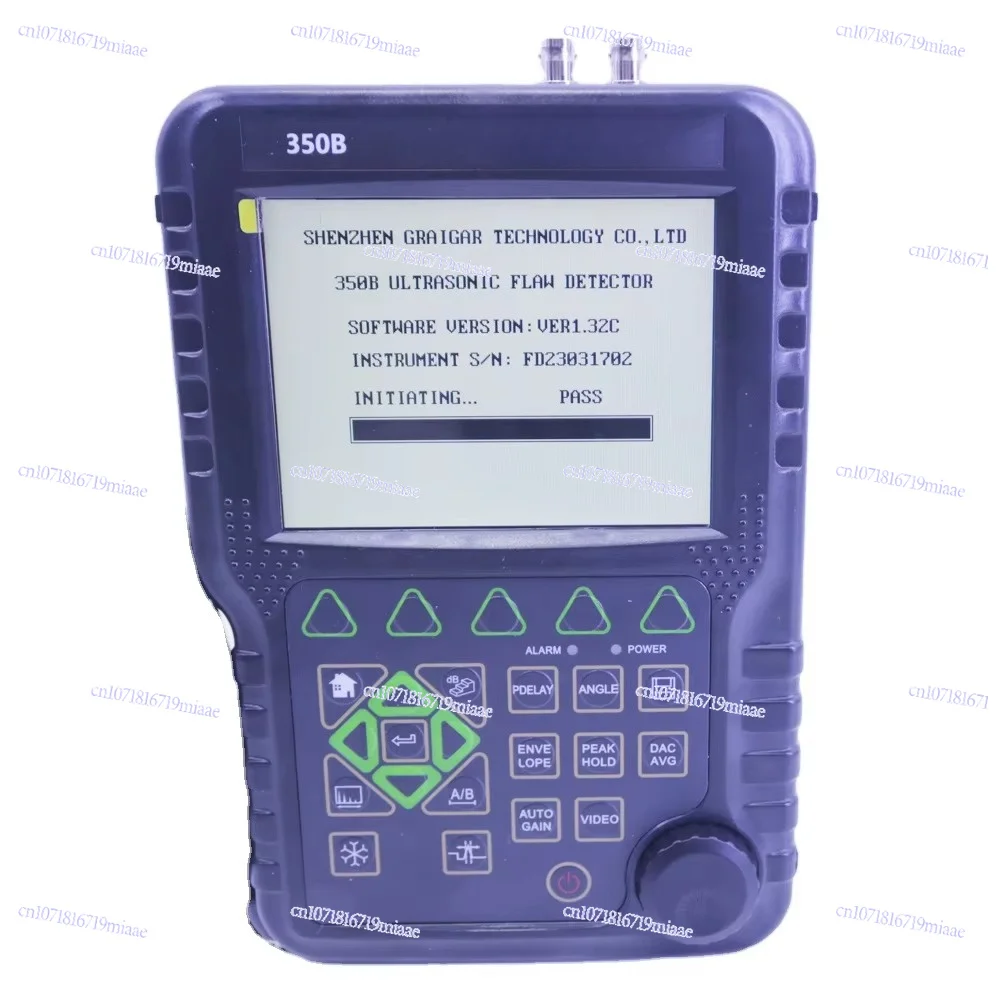 MFD350B Digital Handheld Ultrasonic Flaw Detector Portable NDT Equipment 0-6000 Mm 320x240 Resolution 0.2-20 MHz Bandwidth