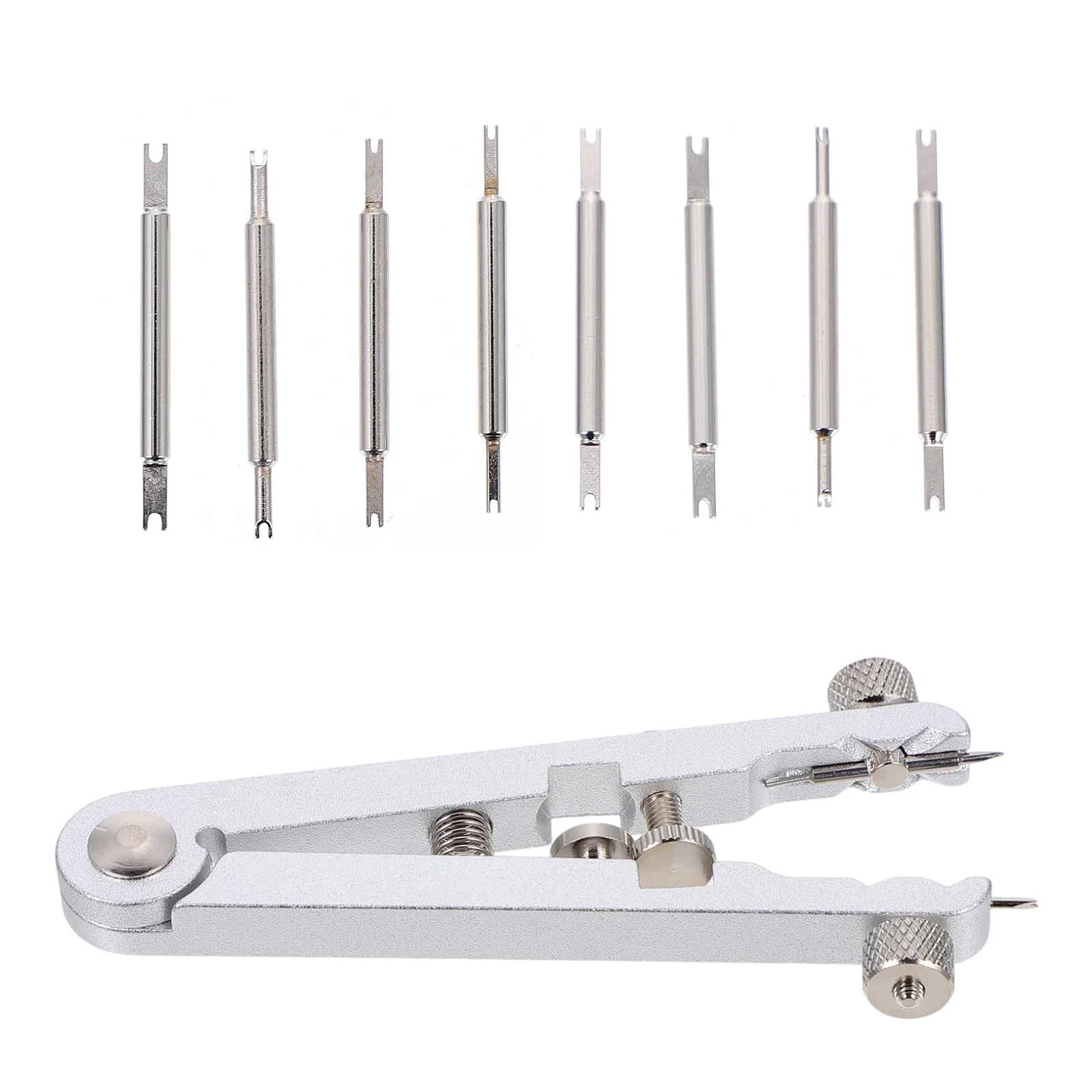 1Set Lightweight Watch Band Tool Spring Bar Plier V Type Remover for Watch Strap Bracelet Adjustments Spring Bar Plier Tool