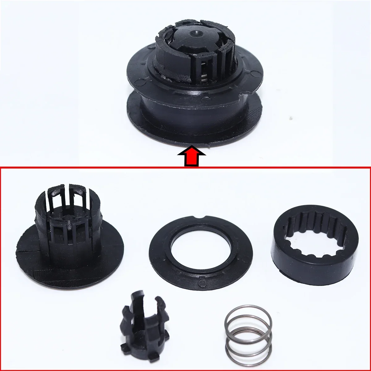 Gear Linkage End Repair Kit for Ford Transit MK7 2.2 2.4 TDCI 2006-2014 Shifter Lever Gearbox Change Control FWD RWD Bushing Car