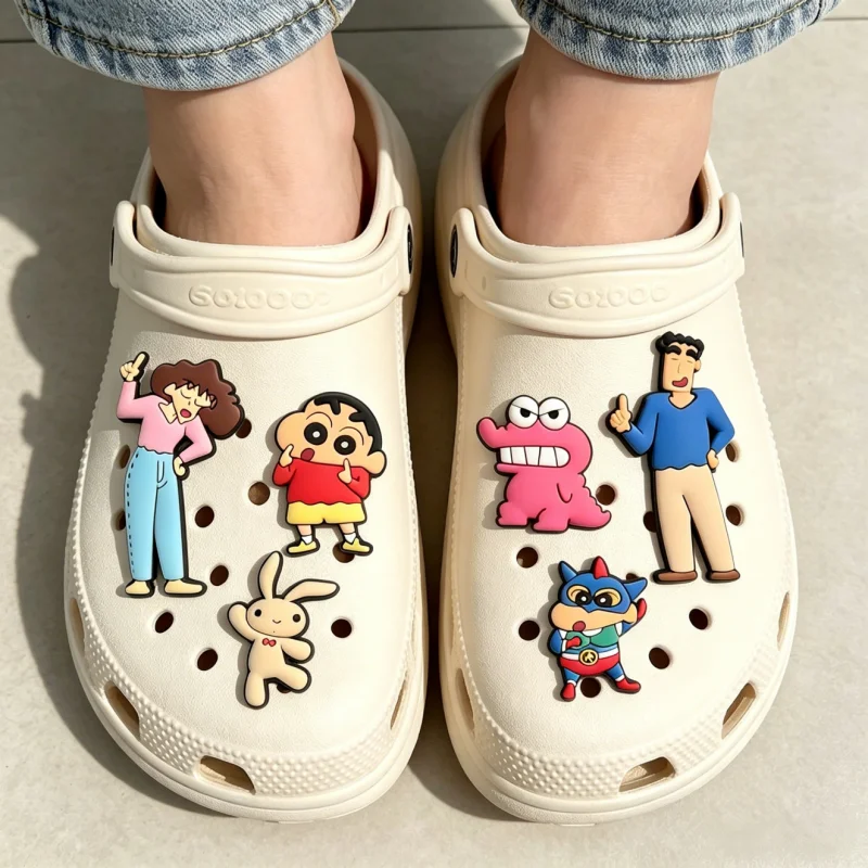 Crayon Shin-chan Croc Charms S - огляд і ціна Detachable Cosplay Prop