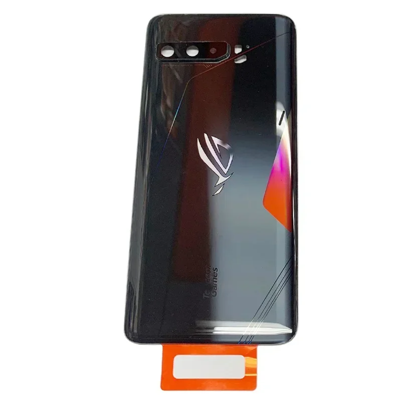 Rear Door Battery Cover Housing Case For Asus ROG Phone 3 ZS661KS Back Cover with Camera Frame Lens Repair Parts