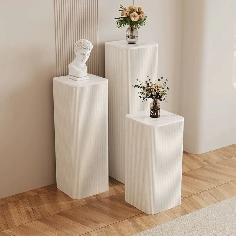 

Living room flower stand, high-end flower pot display stand, shelf next to TV cabinet, floor-to-ceiling ornament