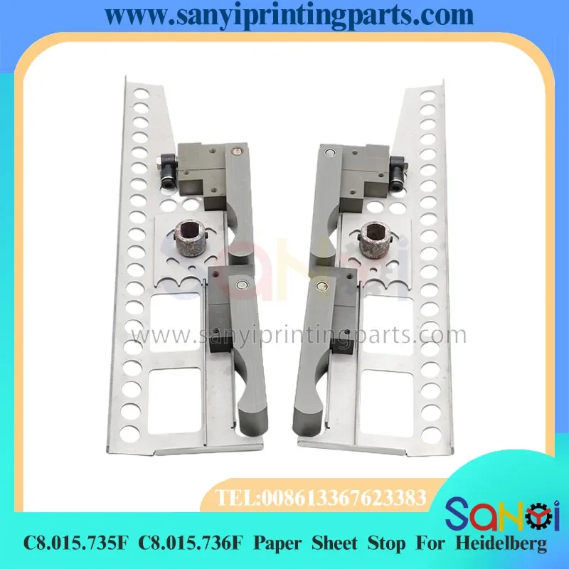 1 пара бумажных блоков Heidelberg, остановка листа C8.015.735F C8.015.736F для печатной машины SM102 CD102 SX102