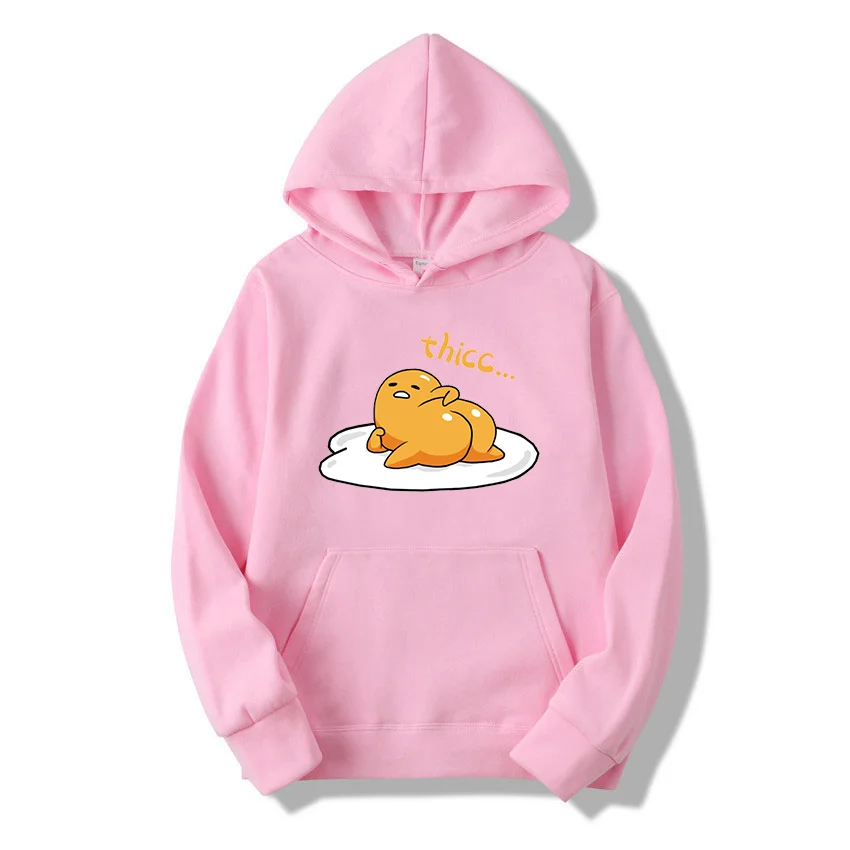 

Sanrio Gudetama Men Women Hoodies Casual Hip Hop Streetwear Long Sleeves Sweatshirts Boys Girls Autumn Tops Coats Sanrio Keroppi