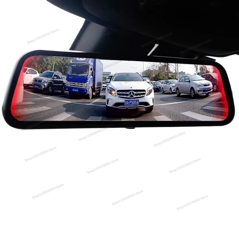 For 4K Driving Recorder 10-inch Streaming Media ADAS Assistance, Blind Spot Parking
