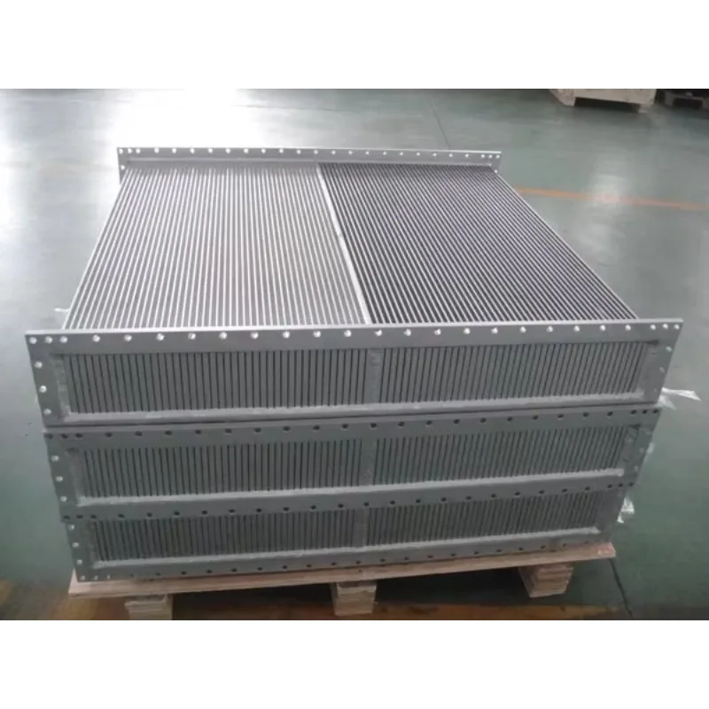 Fin Plate Heat Exchanger 100L Hydraulic Air-to-Air Oil Cooler Radiator Core High Heat Transfer Performance