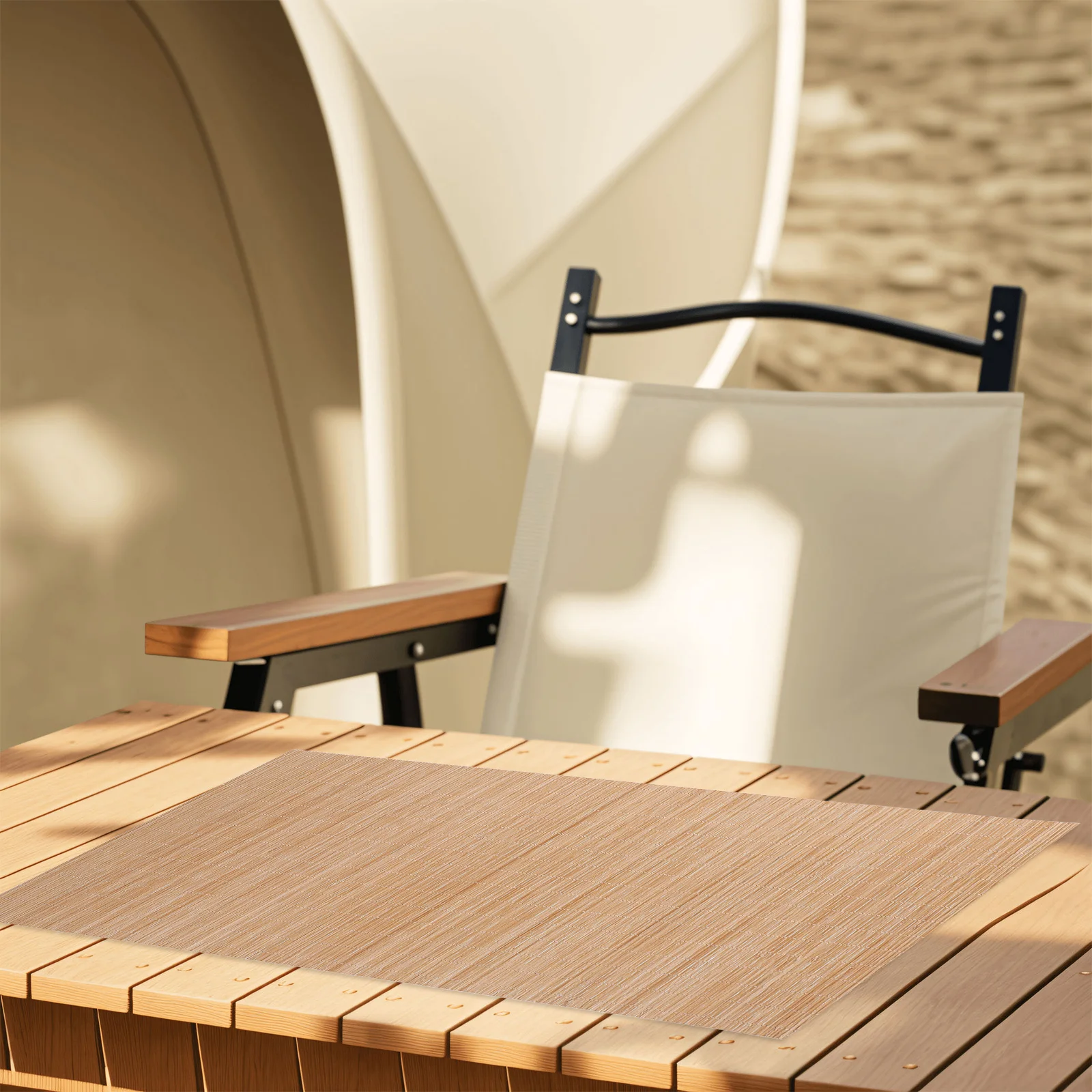 

Bamboo Table Runner Wide Cuttable Roll Heat Resistant Dining Mat Tea Placemat Table Decoration for Kitchen Cafe Picnic