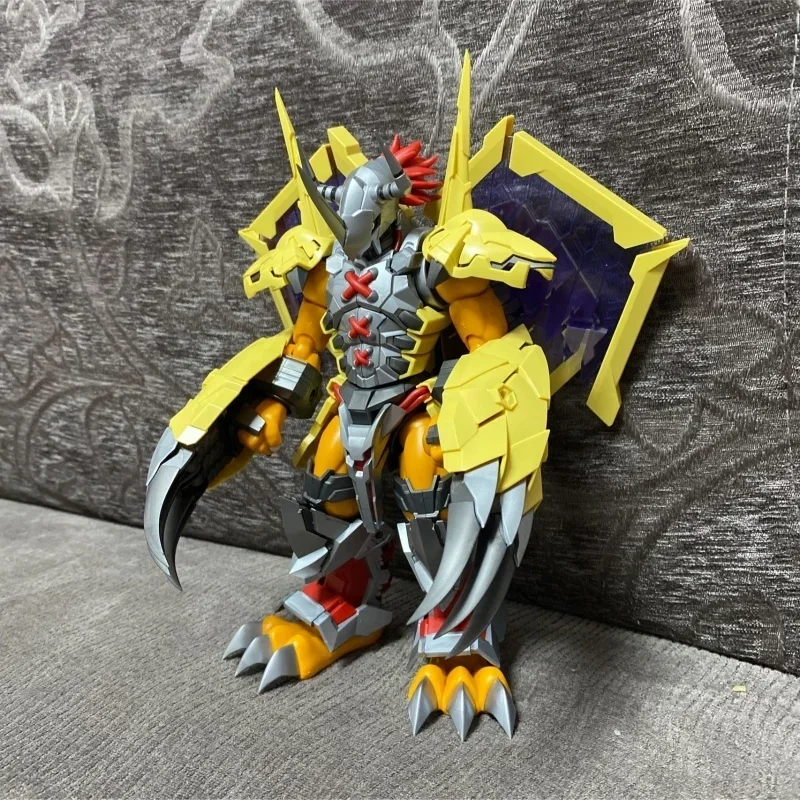 Bandai Digital Monster Assembled Wargreymon Model, Statue, Action Figure, Collection Toys, Gifts, 20cm