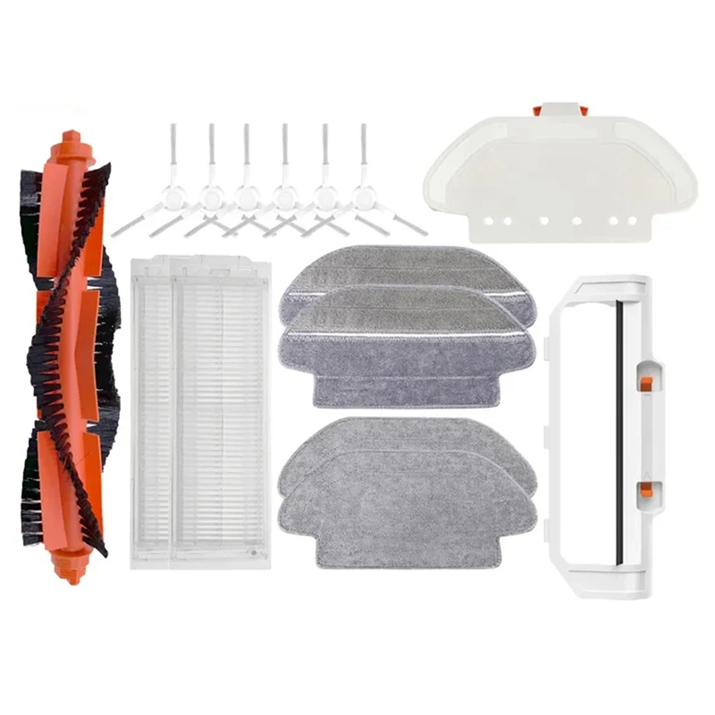 A85I-para Xiaomi Mijia Mi Robot aspirador Pro STYTJ02YM 2S / 3C / Conga 3490 Viomi V2 PRO V3 SE filtro de Cepillo Lateral principal fregona