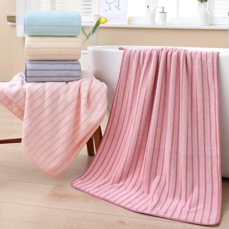 

Large Bath Towels Drying Shower Towel Soft Absorbent Bathrobe Microfiber Towels Bathroom Washcloth Bathing Robe 70x140cm