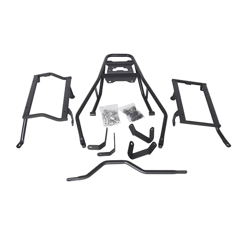 

Комплект крепления для багажа мотоцикла для Honda X-ADV750 — кронштейн для коробки, задняя стойка, бампер, держатель седельной сумки, сверхмощная рама корзины