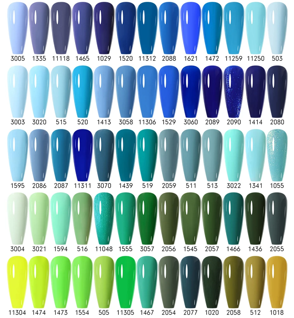 Arte Clavo HEMA TPO Free 15ml 12-teiliges Gel-Nagellack-Set Hochpigmentierte Regenbogen-Farbenpalette für Salon-Nageldesign – Detail 6