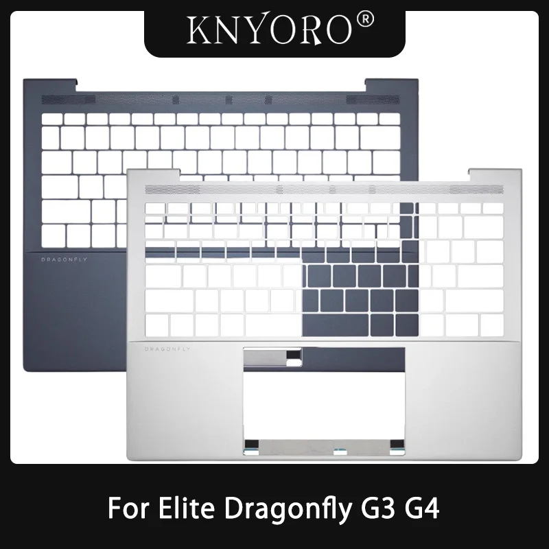 

New For Elite Dragonfly G3 G4 6070B1975401 6070B1975311 Laptop Palmrest Top Case Upper Cover Silver Blue Shell Replacement