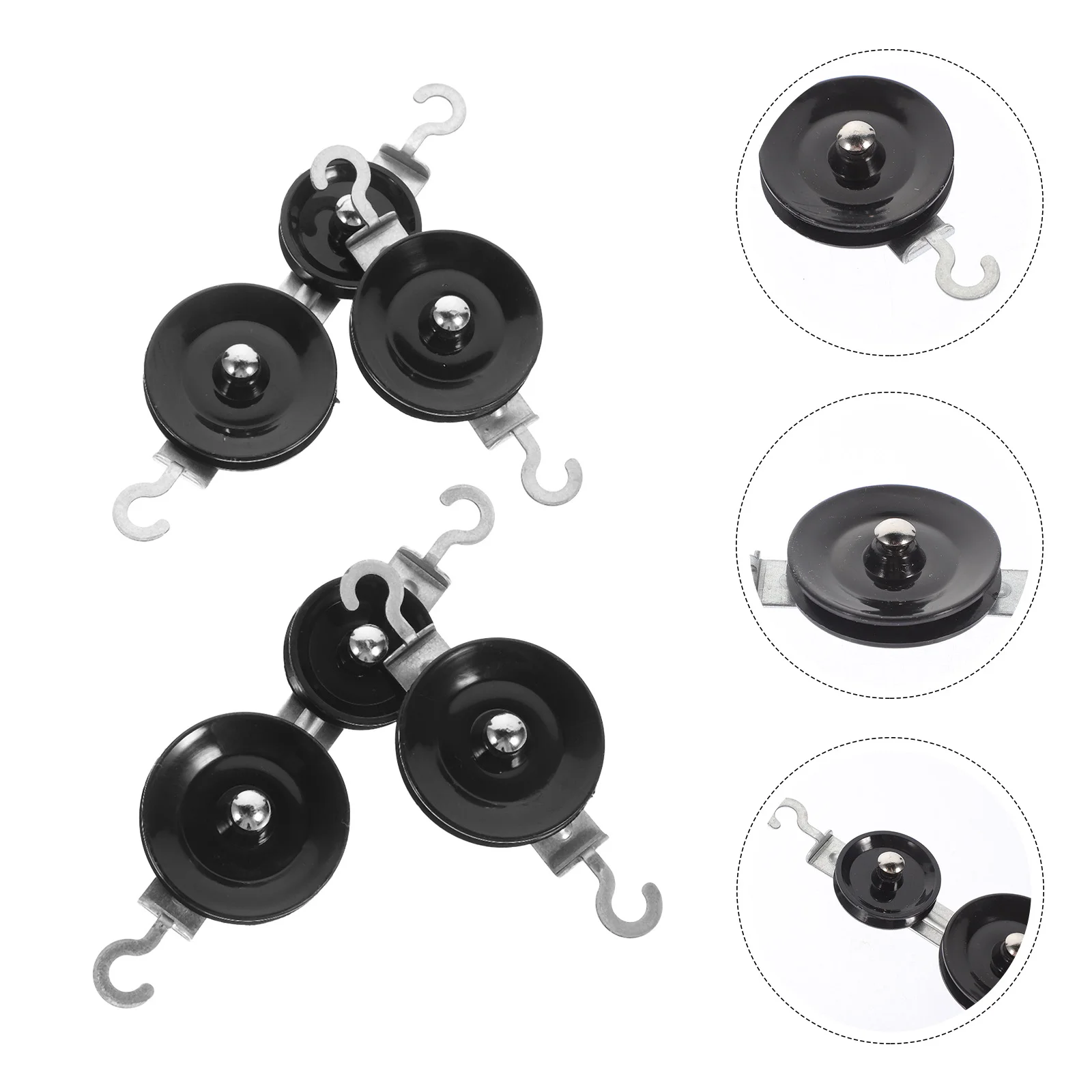 

Hooks Pulley Experimental Equipment Physical Mechanics Tool Teaching Metal Physics Teacher Supplies Black Experiments Child