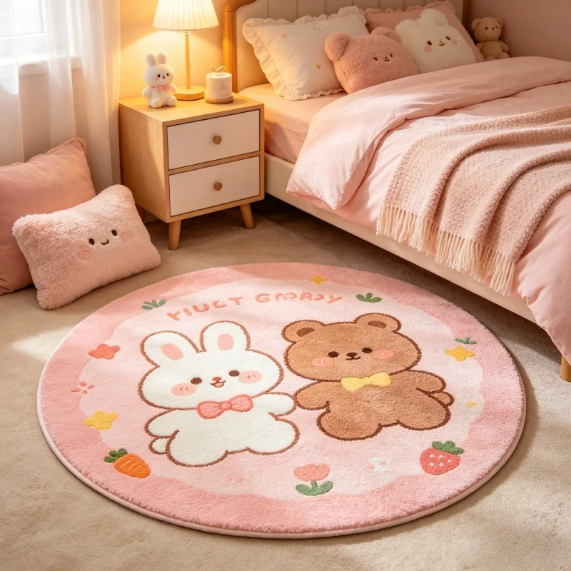 سجادة دائرية ناعمة غير قابلة ل - مراجعة Baby Nursery Rug وسعره