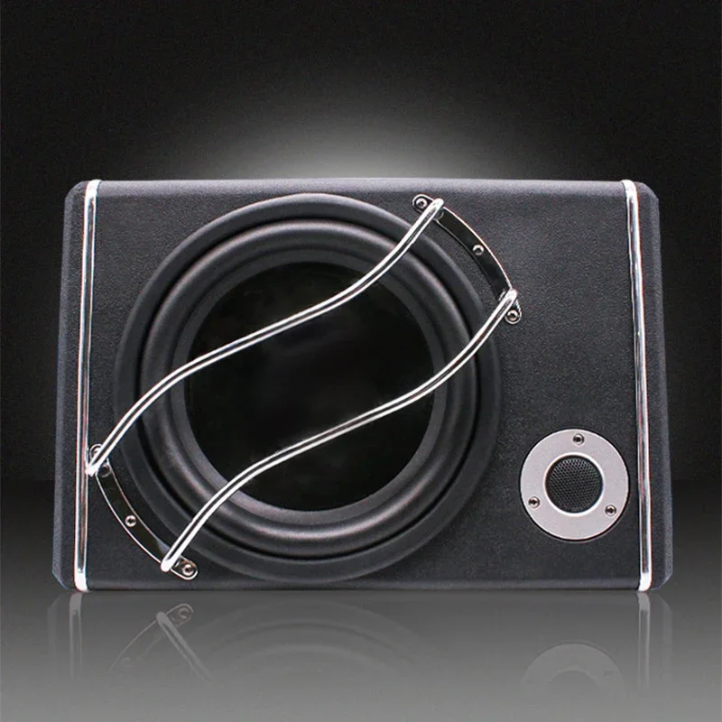 K-1021APR Car Subwoofer 12V Active High Power With Tweeter Modified 10-inch Car Subwoofer 10 Inches