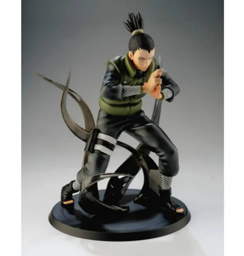 16Cm Naruto Anime Figuur Hatake Kakashi Met Bliksem Blade Nara Shikamaru Volwassen Action Figure Verzamelen Kinderen Kinderen Speelgoed gift