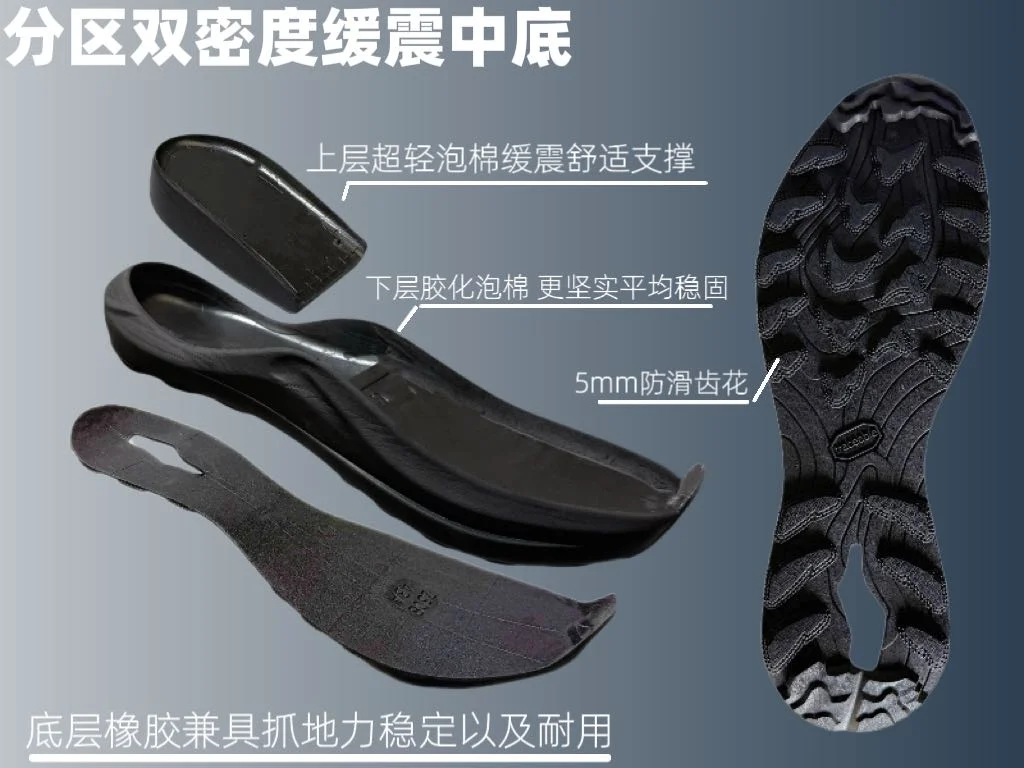 Herren-Komfort-Laufschuhe für Herren, rutschfest, verschleißfest, Sohle, Mesh-Turnschuhe, stoßdämpfend, verschleißfest