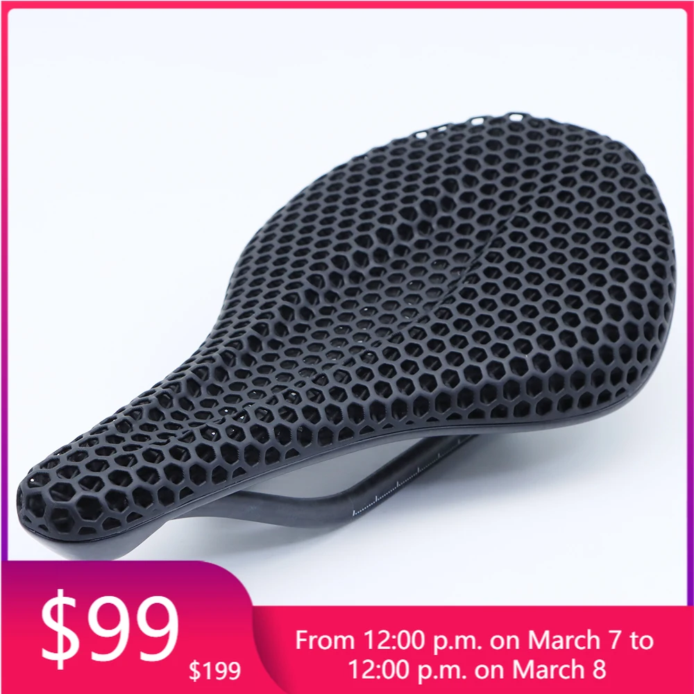 

STLF Odier New Arrival Bike Seat Cushion 3d Printed 2025 New Outdoor Cycling Carbon Fiber Bike Seat Cushion for MTB Road Bike