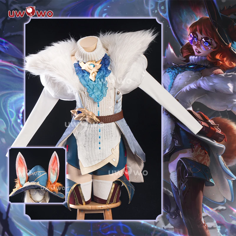 PREVIEW UWOWO League of Legends/LOL: Aurora Witch Bunny Champion Cosplay Costume