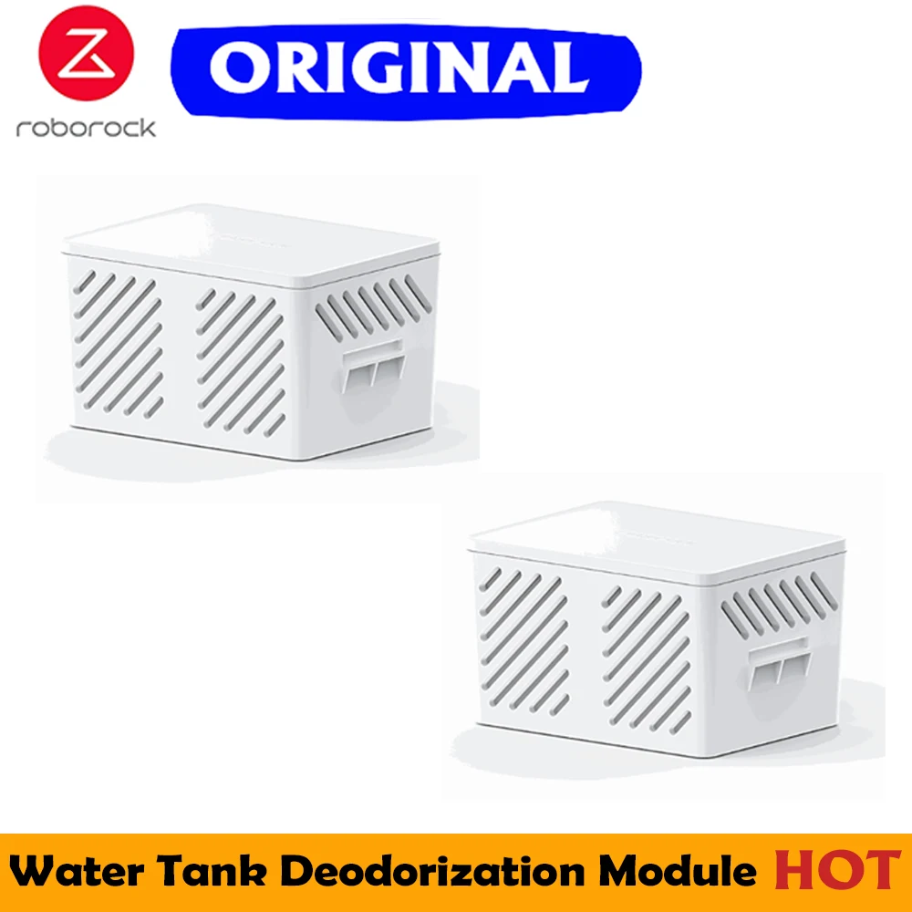 وحدة إزالة الروائح الكريهة لخزان المياه Roborock Saros 10r الأصلية ملحق roborock Qrevo Curv/Edge/Saros 10 منظف جزء مزيل العرق