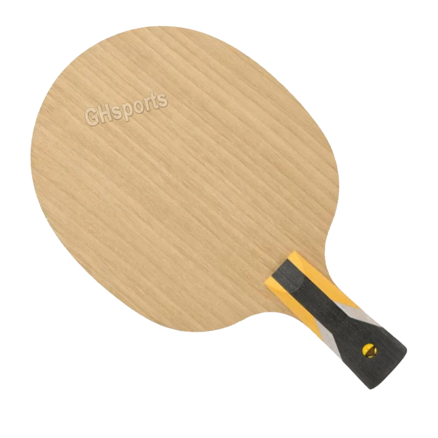 729 Friendship Yellow KLC AD Tischtennisschläger 5 Holz 2 Arylat-Carbon Professioneller Ping-Pong-Schläger – Detail 4